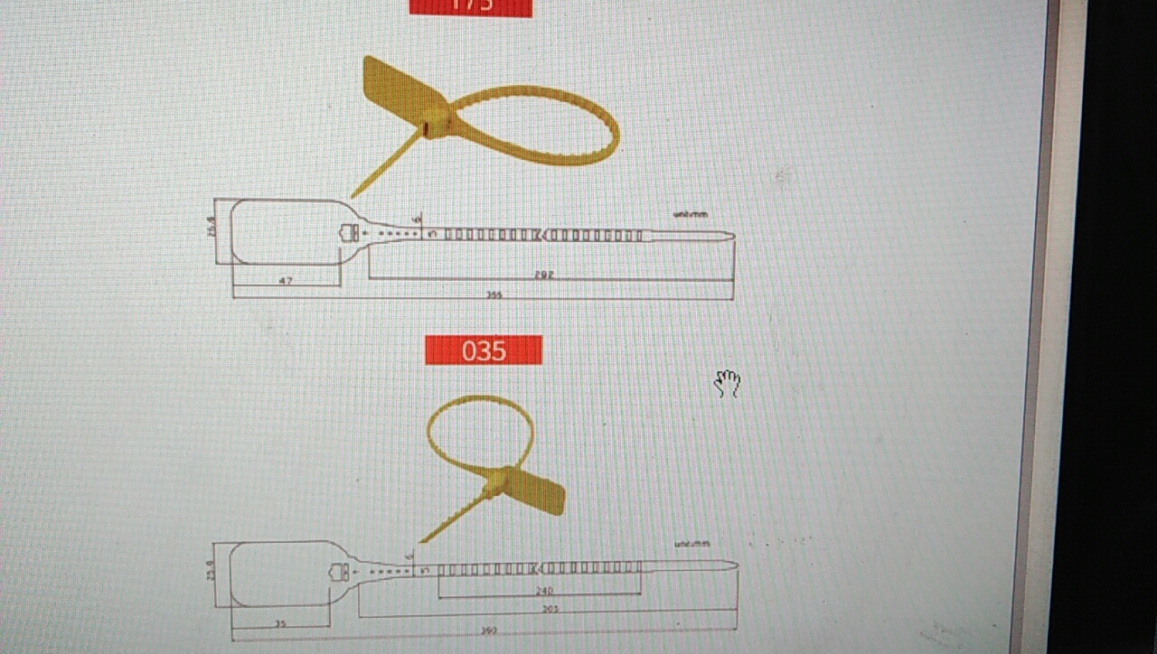 Seal dây nhựa 035